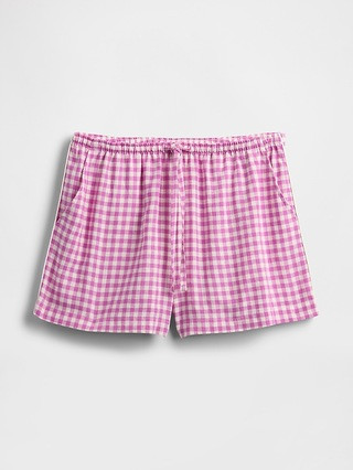 Linen-Blend PJ Shorts | Gap (CA)