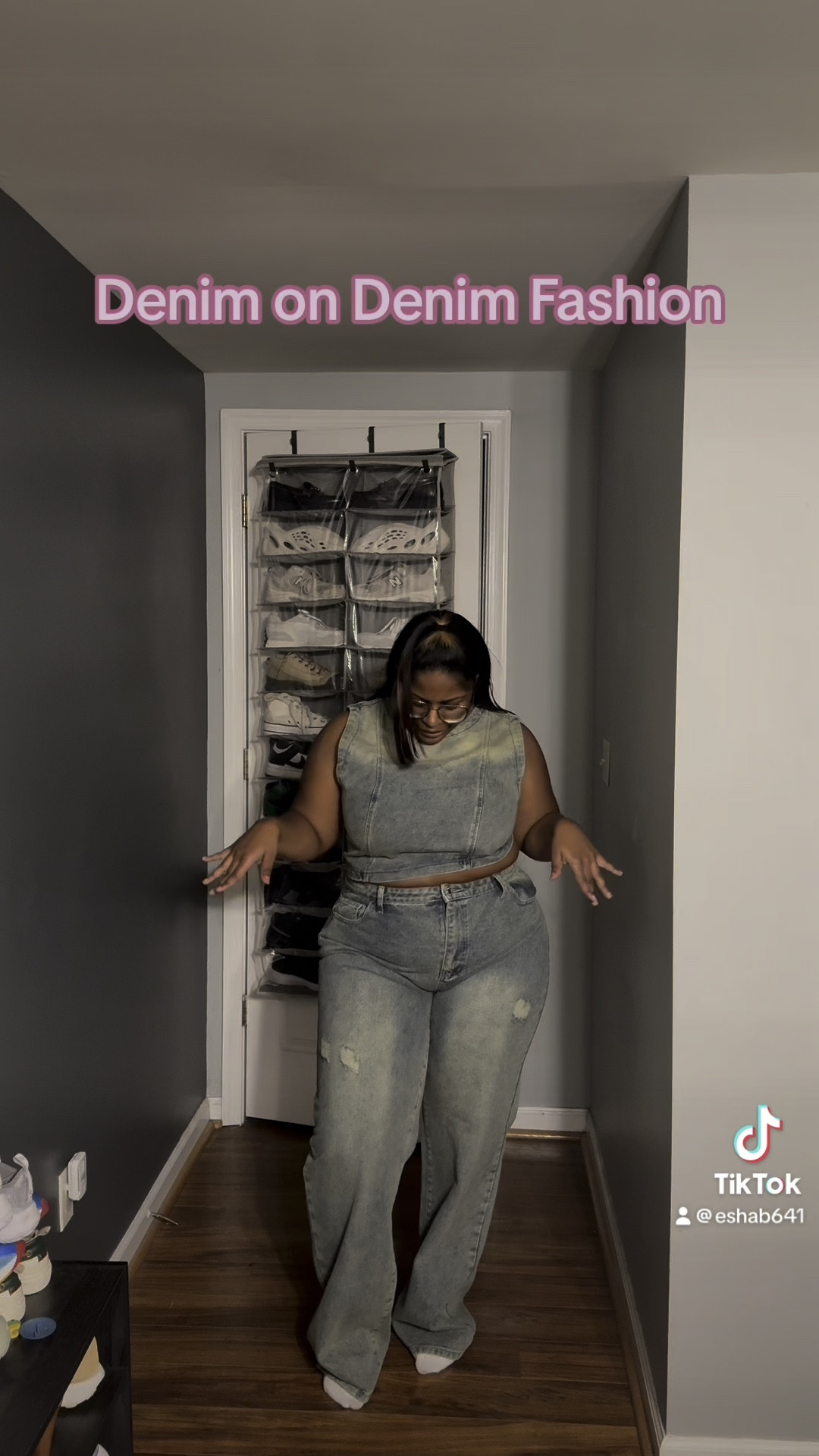 Denim on denim look 

#LTKplussize #LTKstyletip