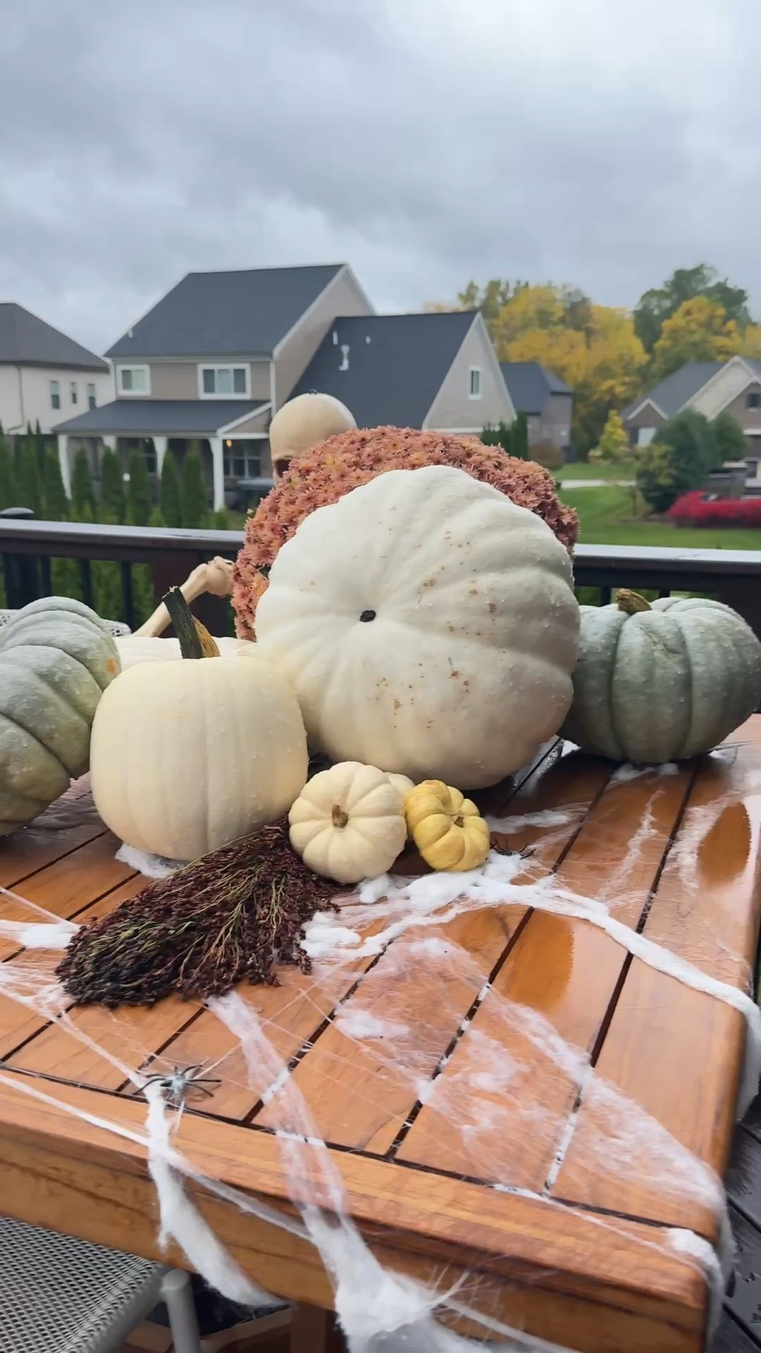 Masaya Table styling on deck🎃

#LTKHome #LTKSeasonal #LTKFamily