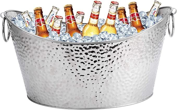 12L Stainless Steel Insulated Beverage Tubs, Large Ice Buckets for Parties,Champagne Buckets for ... | Amazon (US)