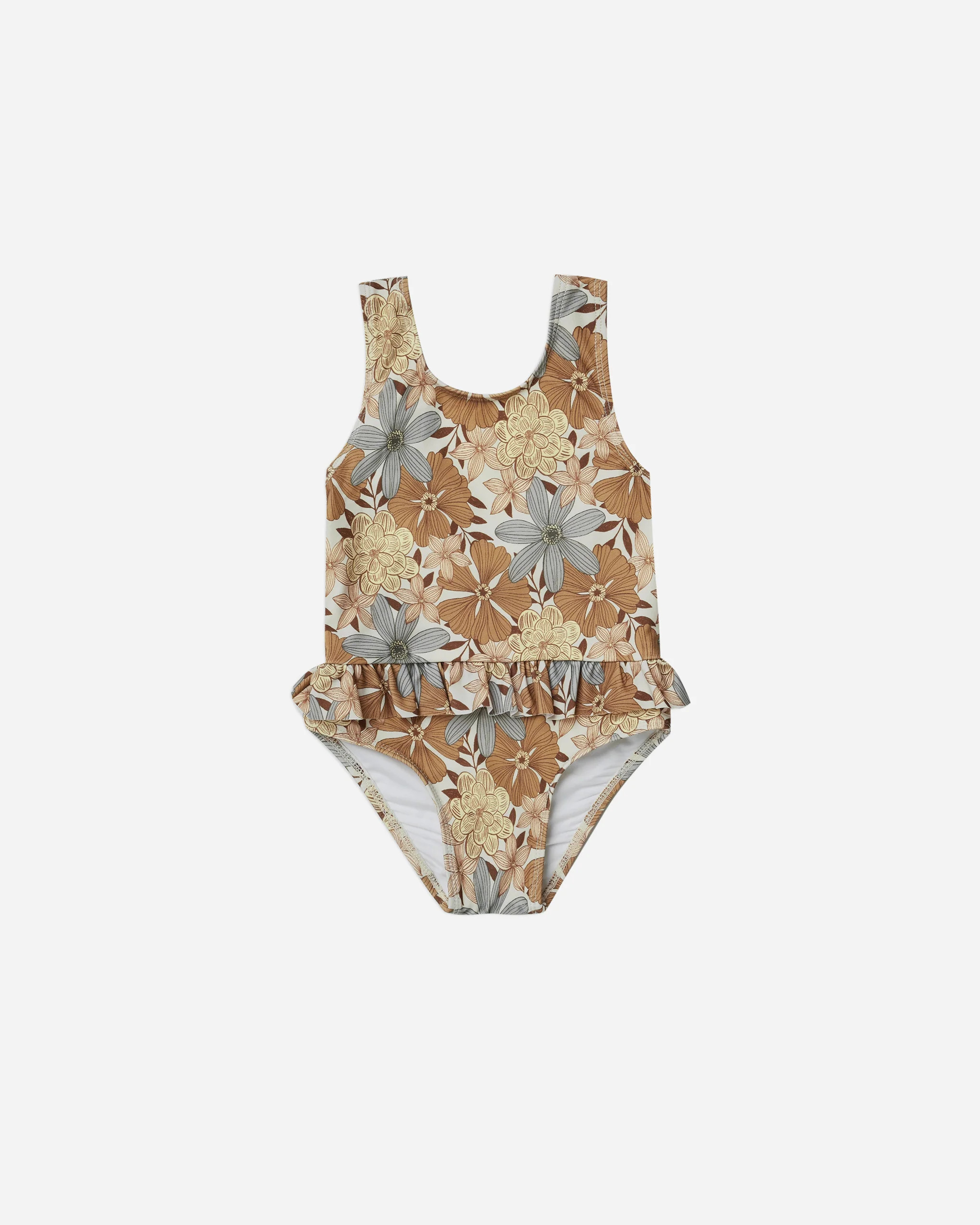 skirted one-piece || safari floral | Rylee + Cru