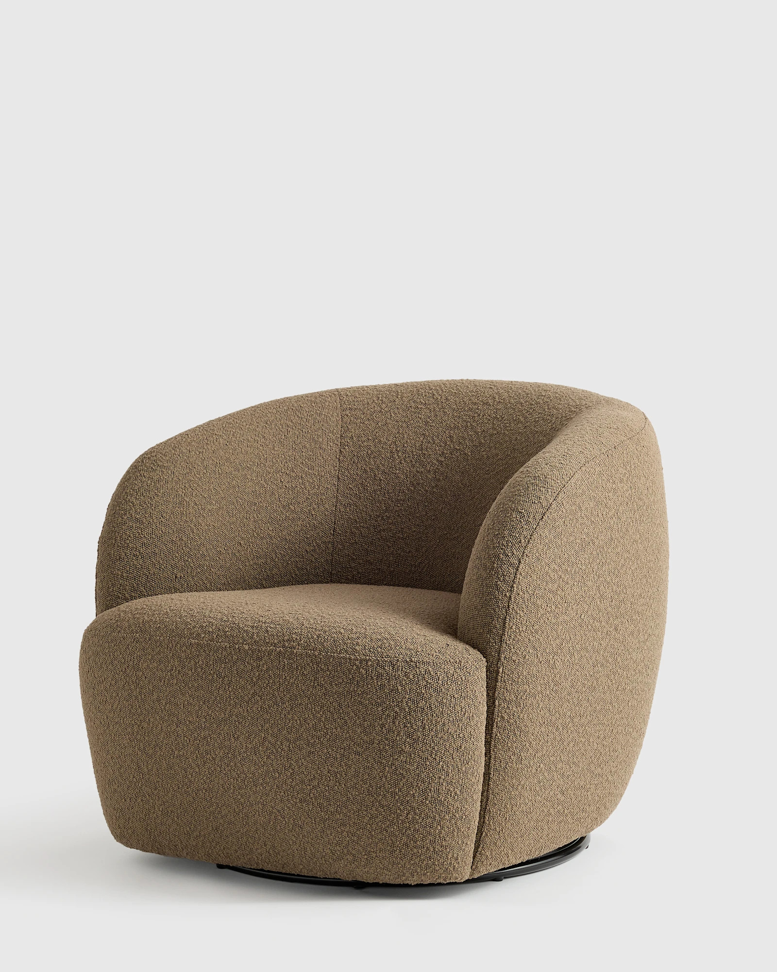 Performance Boucle Swivel Chair | Quince