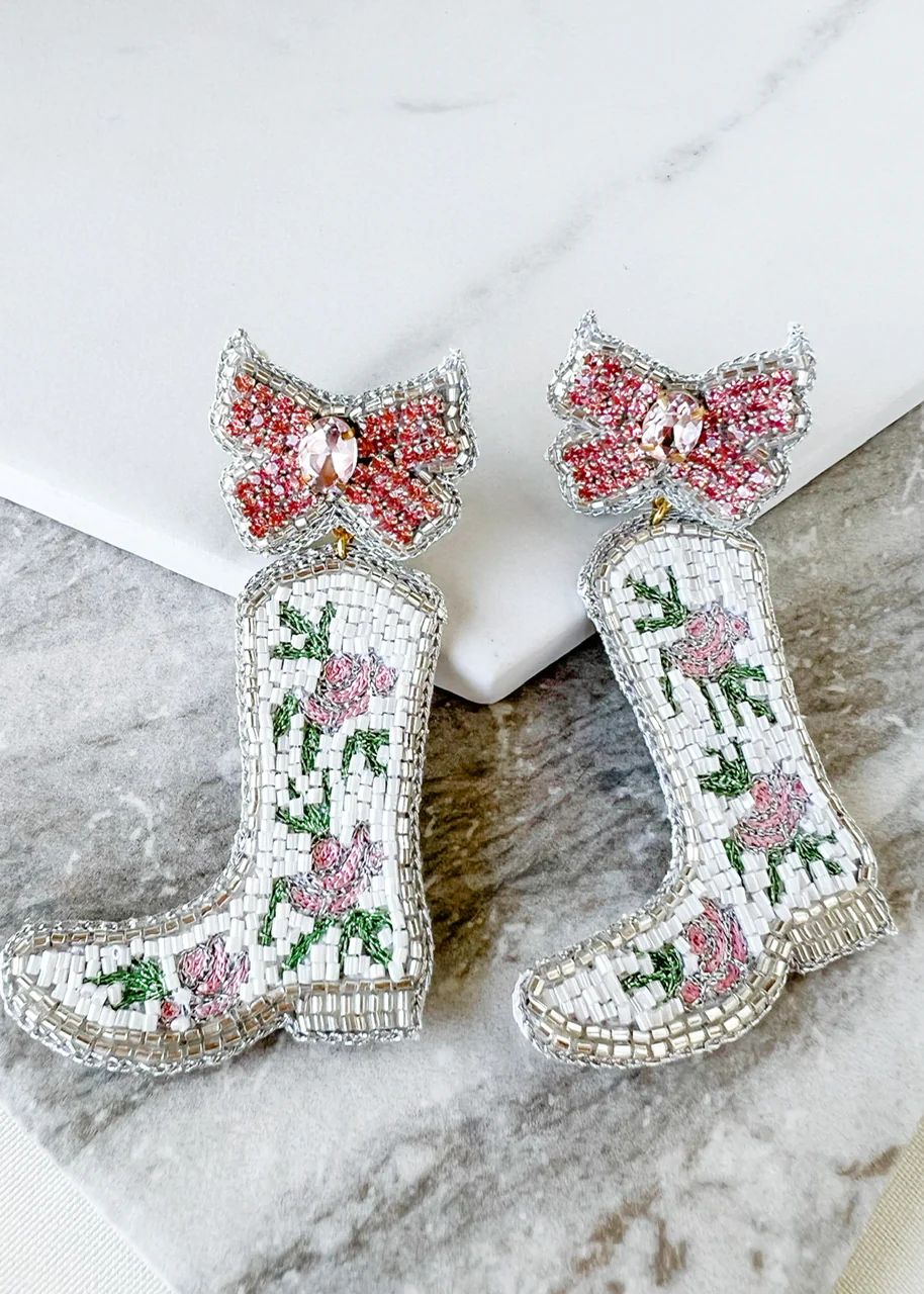 Florita Boot Earrings | Dos Femmes, LLC