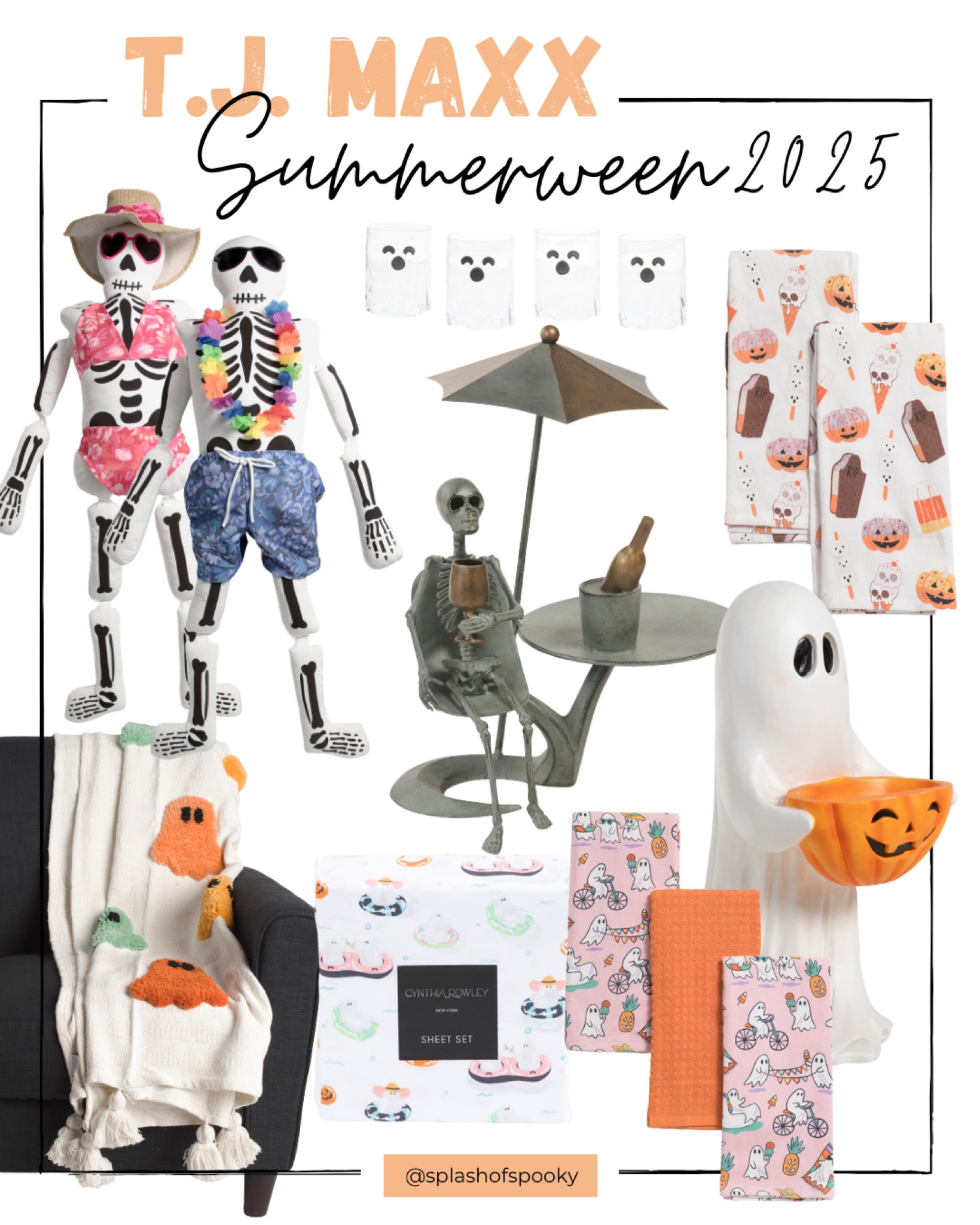 Summerween at T.J. Maxx 🎃🏖️

Check out these spooky slasher summer goodies. Perfect for Halloween in June and July.

#LTKSeasonal #LTKFindsUnder50 #LTKSummerEdit
