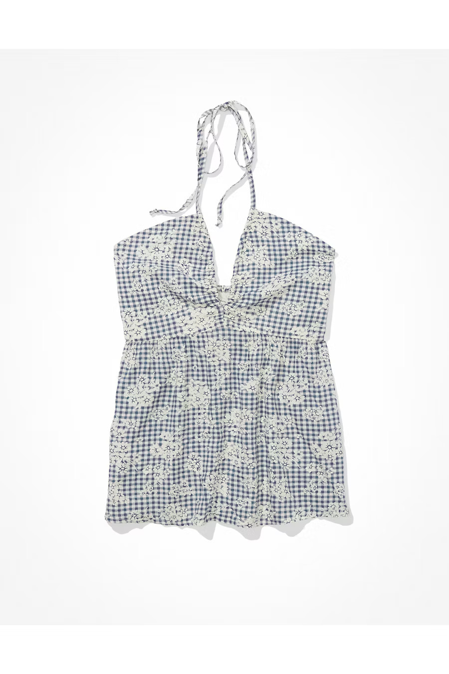 AE Halter Babydoll Cami | American Eagle Outfitters (US & CA)