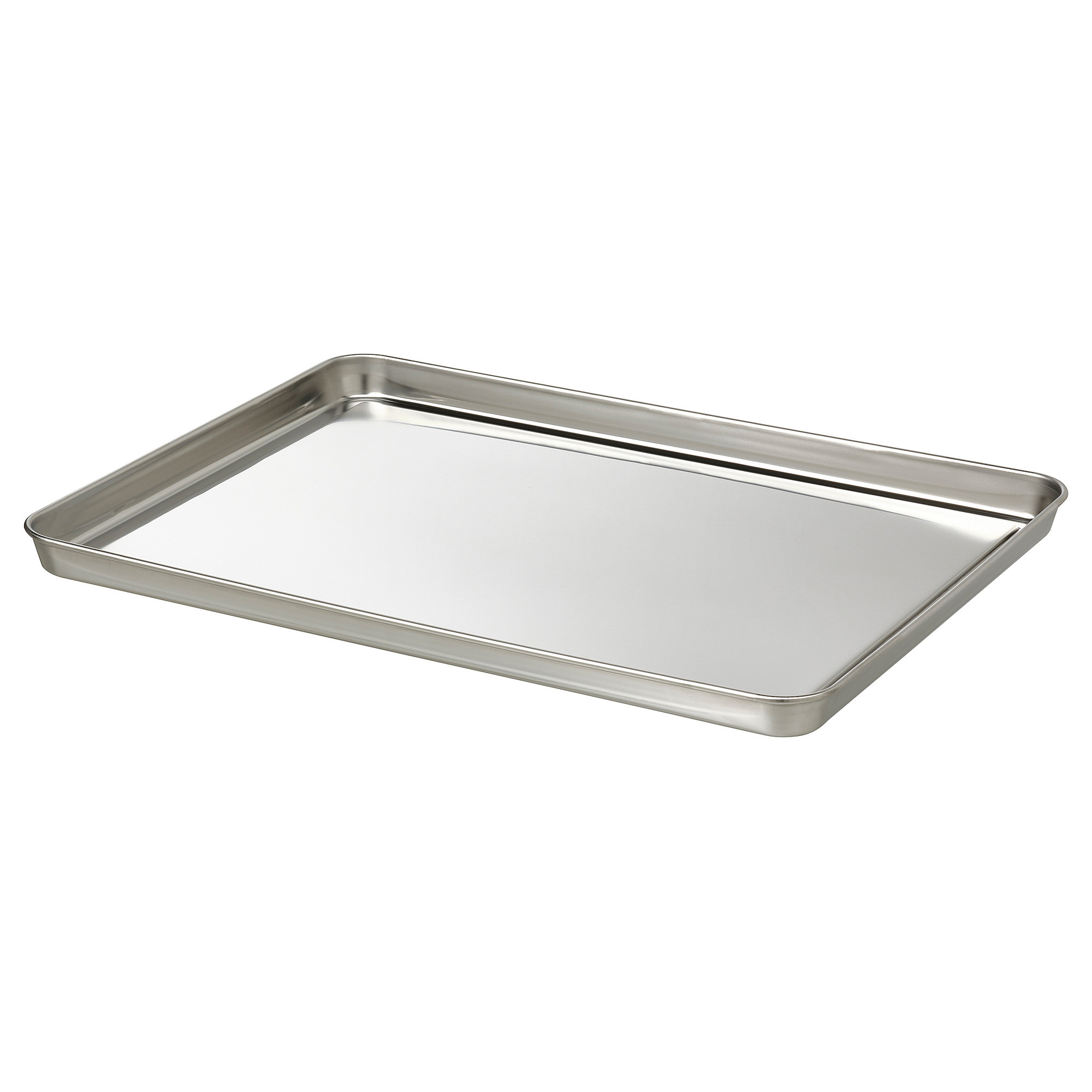 GRILLTIDER Serviertablett, Edelstahl, 40x30 cm - IKEA Deutschland | IKEA (DE)