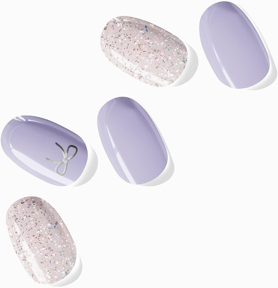 Semi Cured Gel Nail Strips (Lady Lilac) | Amazon (US)