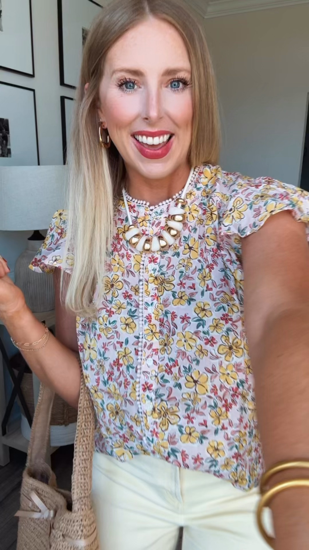 This cute floral top is on sale 40% off!

#LTKSaleAlert #LTKootd #LTKgrwm