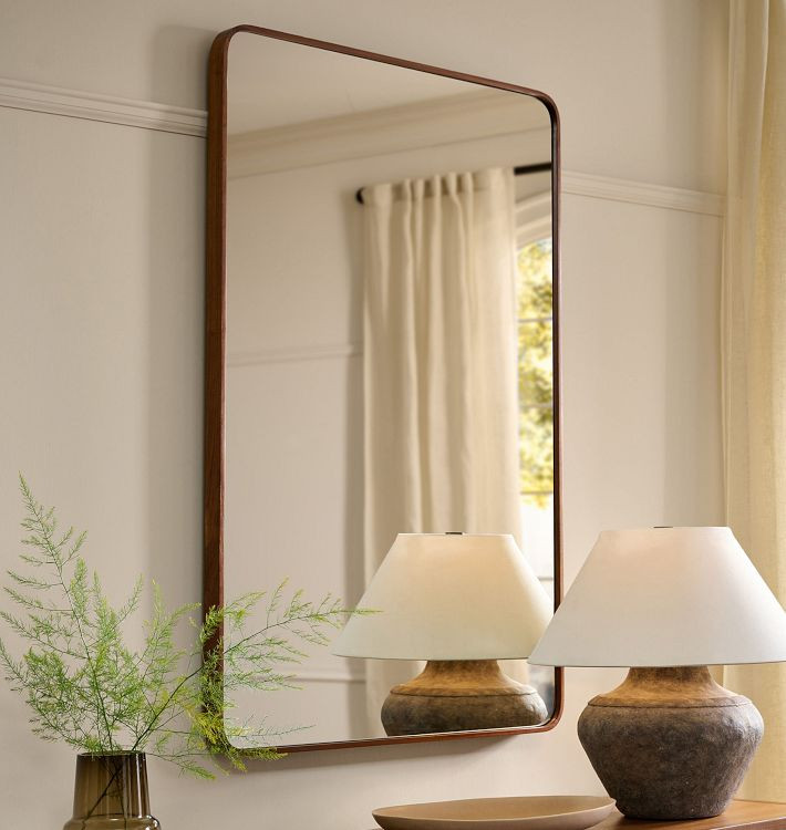 Bentwood Rounded Rectangle Mirror | Rejuvenation
