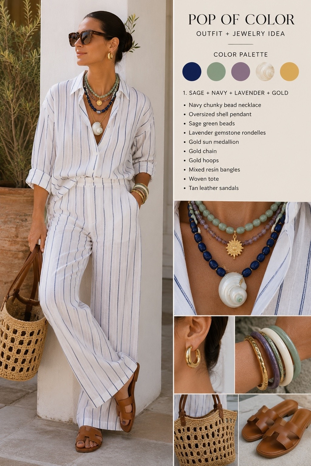 ✨Tap the bell, save and ❤️ for over 40 fashion, midlife style, midsize fashion and luxury looks for less. 

I stopped believing my body was the problem… and started dressing for the body I have now. That is when I found myself again.🤍

These are the 4 pieces I’m reaching for on repeat because they check every Outfit Physics™ box:

✨ The striped two-piece that looks effortlessly polished.
✨ The gorgeous blue button-down that feels like cool air.
✨ The striped tank + gauze pants that never cling.
✨ A Tuckernuck quality  dress that looks luxe for under $35.

Every piece is:
✔️ Belly-friendly
✔️ Heat-approved
✔️ Comfortable without looking casual
✔️ Easy to mix and match all summer

Looking polished in the heat shouldn’t mean feeling uncomfortable. The right pieces skim instead of cling, create balance, and help you feel like yourself again.

Comment SUMMER and I’ll send every link before they’re gone. 🤍

1. White strip button M (size down if in between sizes.) 2. Stripe pants L (size up if in between sizes.) 3. Blue button down M (size down if in between sizes.) 4. White gaze pants L (size up if in between sizes.) 5. Blue Polo dress L (size up if in between sizes.) 

👑 Helping you look good, feel good with Outfit Physics™.

#midlifestyle #over40fashion #over50style #midsizefashion #bellyfriendly

Comment SHOP below to receive a DM with the link to this post on my LTK ⬇ https://liketk.it/6hk10

#LTKOver40 #LTKMidsize #LTKPlusSize

Comment SHOP below to receive a DM with the link to this post on my LTK ⬇ https://liketk.it/6hkma
