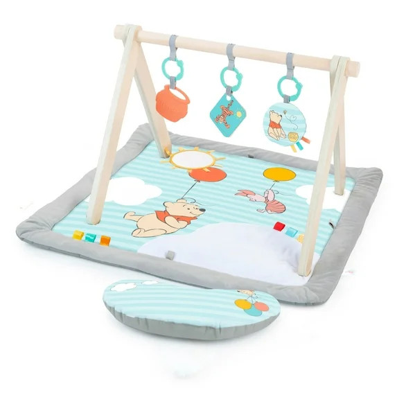Bright Starts Disney WINNIE THE POOH Once Upon a Tummy Time Activity Gym, Blue, Newborn | Walmart (US)