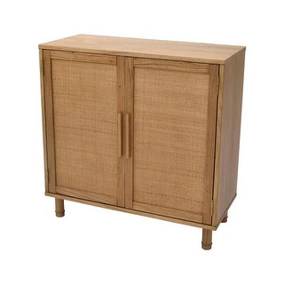 Hopper Studio Delancey Light Blond 2-Door Cabinet | Bed Bath & Beyond