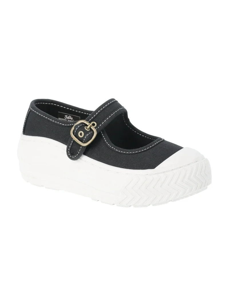 Justice Little Girl & Big Girls Mary Jane Casual Sneakers | Walmart (US)