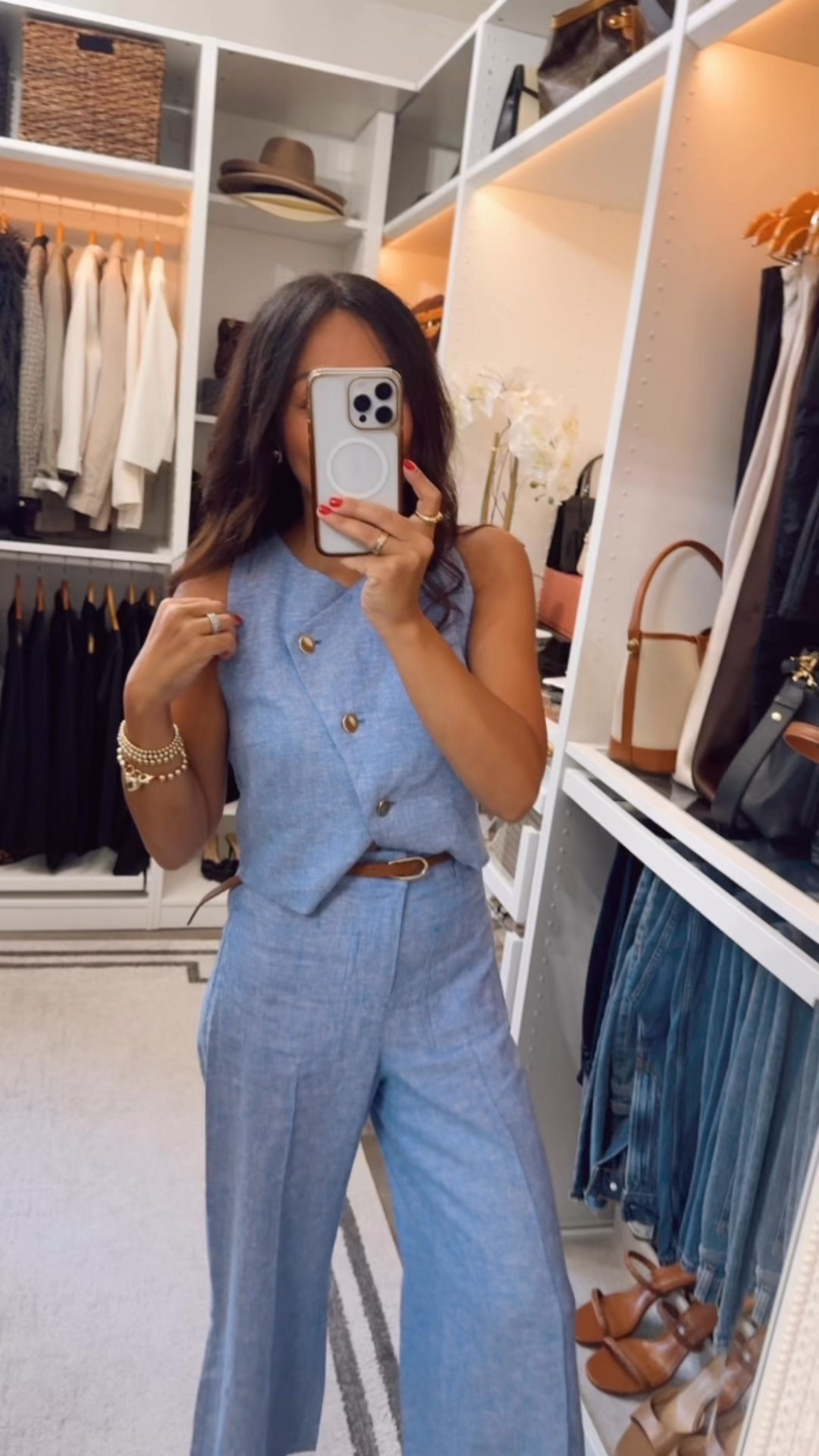 New Zara! Wearing a medium in vest and small in pants 

#LTKFindsUnder100 #LTKOver40 #LTKStyleTip