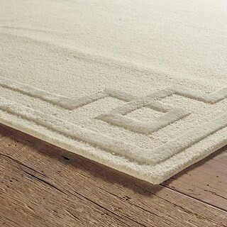 Greek Key Border High-Low Rug | Frontgate | Frontgate