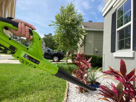Adding a new piece of equipment to my lawn care
💓 comes with a rechargeable battery and the charger 
💓 powerful and easy to use 

#LTKHome #LTKFindsUnder100