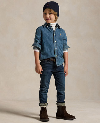 Toddler & Little Boys Eldridge Skinny-Fit Jeans | Macy's