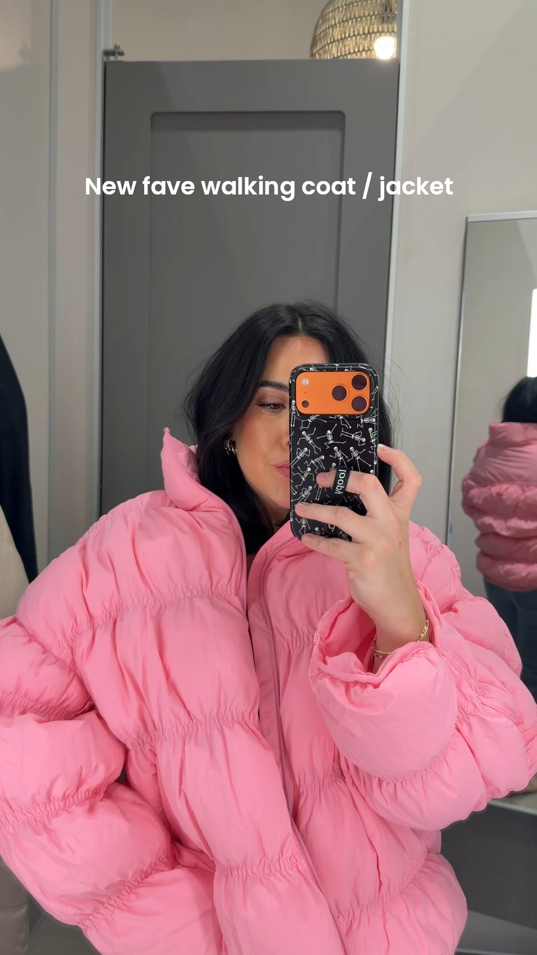 Jacket size XL, jeans 10. 

#LTKMidsize #LTKSeasonal #LTKootd