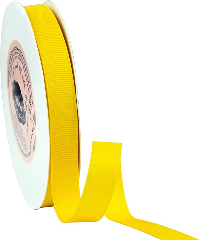VATIN 1/2" Grosgrain Ribbon, 50-Yard,25 Yards Each Roll Perfect for Wedding Decor, Wreath, Baby S... | Amazon (US)