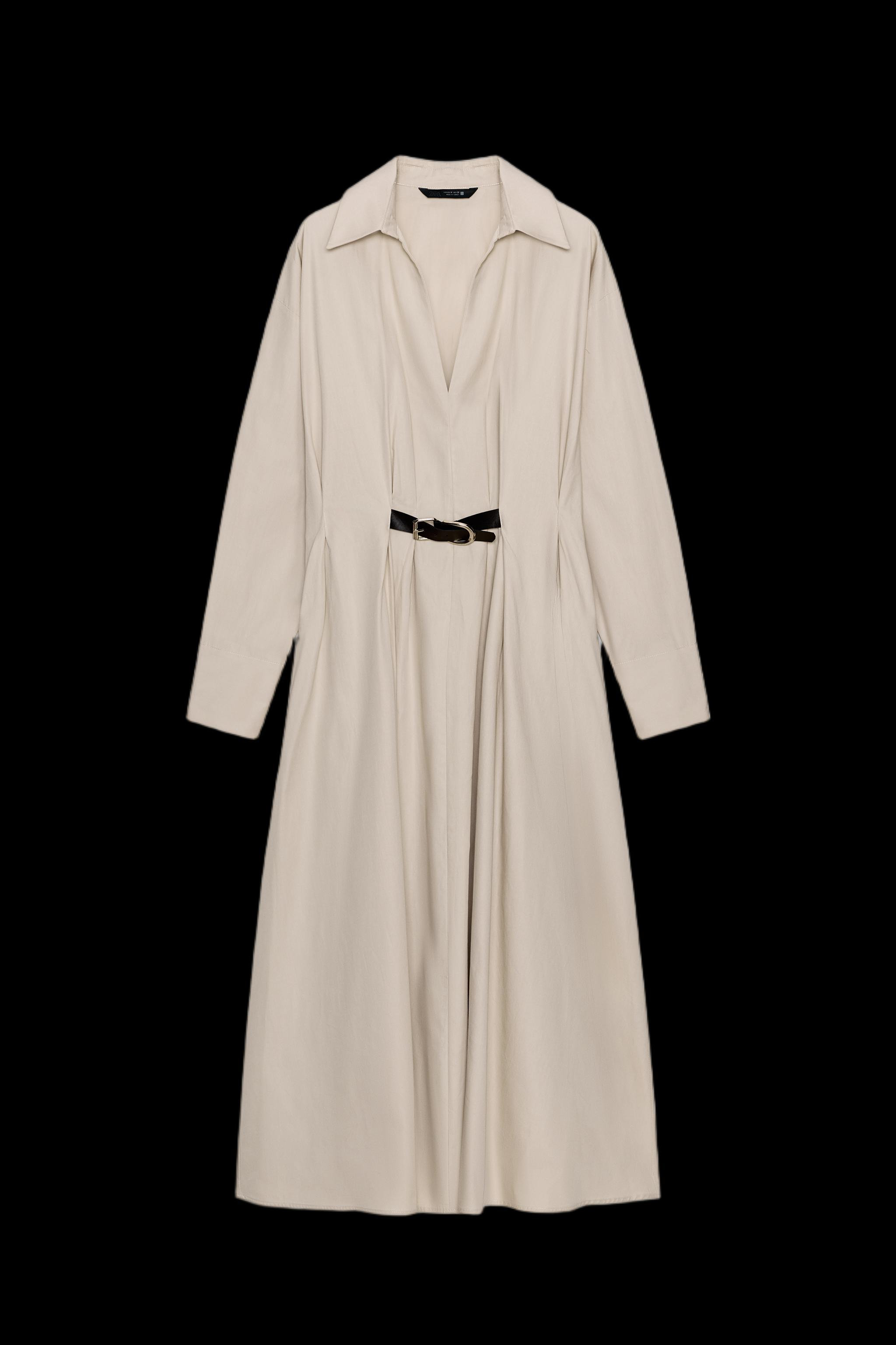 BELTED MIDI DRESS | Zara US