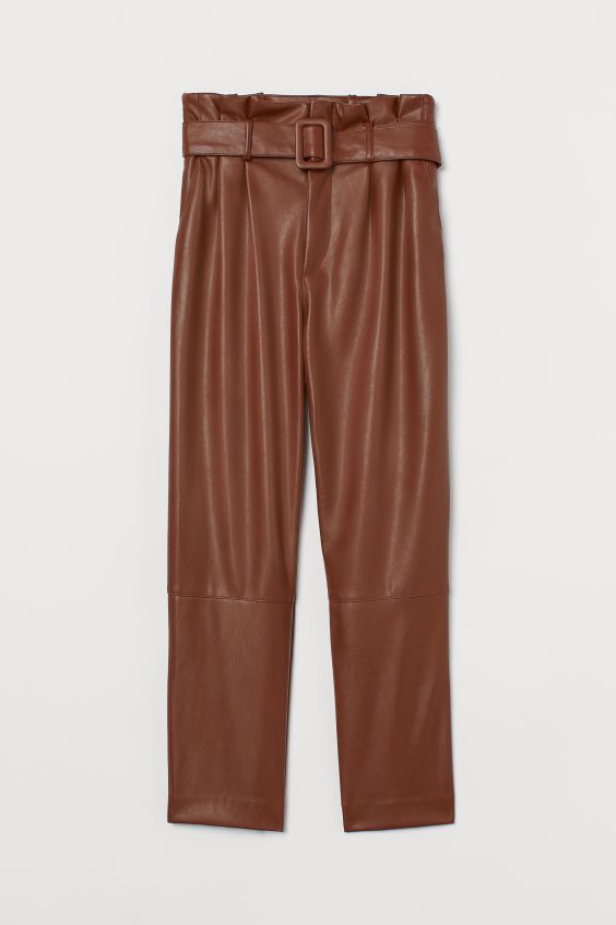 Ankle-length trousers and belt | H&M (UK, MY, IN, SG, PH, TW, HK)