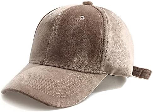 Womens Winter Classic Style Velvet Baseball Cap Adjustable Fashion Hat for Women | Amazon (US)