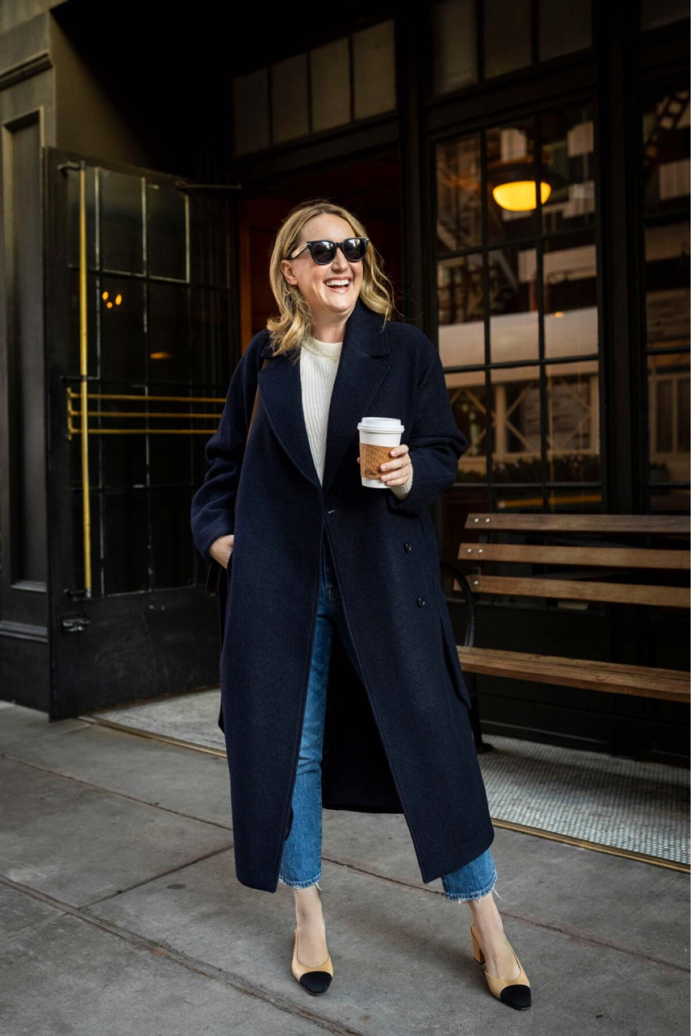 Voluminous Belted Wool Coat curated on LTK