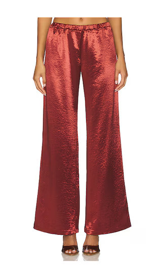 Amanda Uprichard Mariko Pants in Rust. - size M | Revolve Clothing (Global)