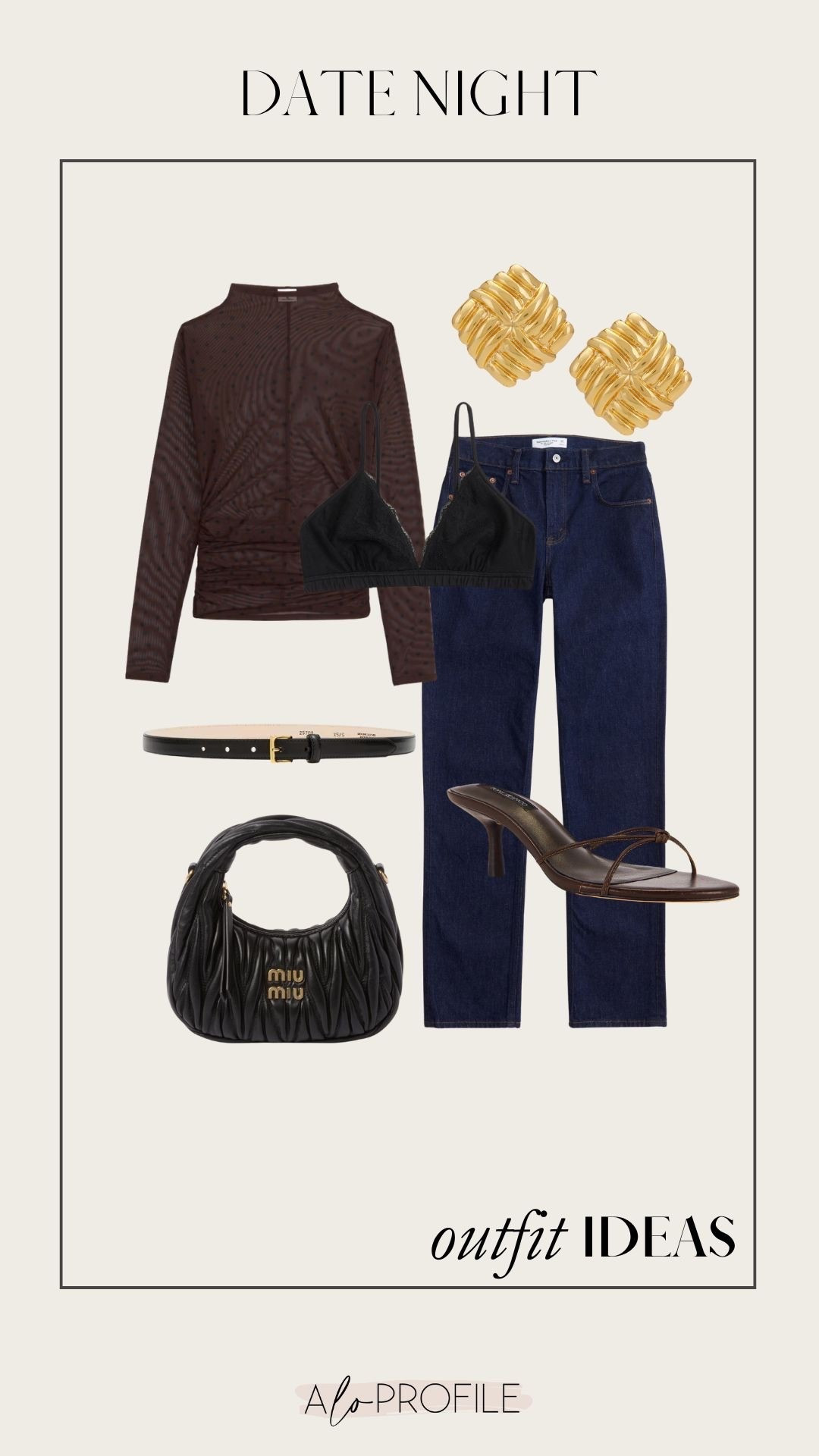 Date Night Outfit Ideas // date night, date night top, date night fit, date night outfit inspo, Valentine's Day outfit, Abercrombie top, neutral date night outfit