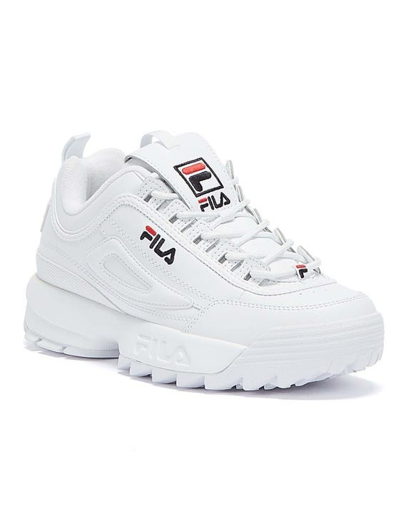 Fila Disruptor II White Premium Trainers | TOWER London (UK)