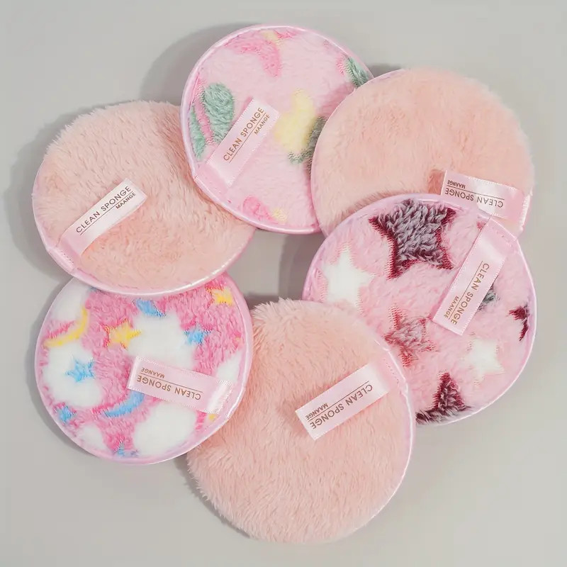 Lazy Makeup Remover Facial Puff Reusable Facial Cleansing - Temu | Temu Affiliate Program