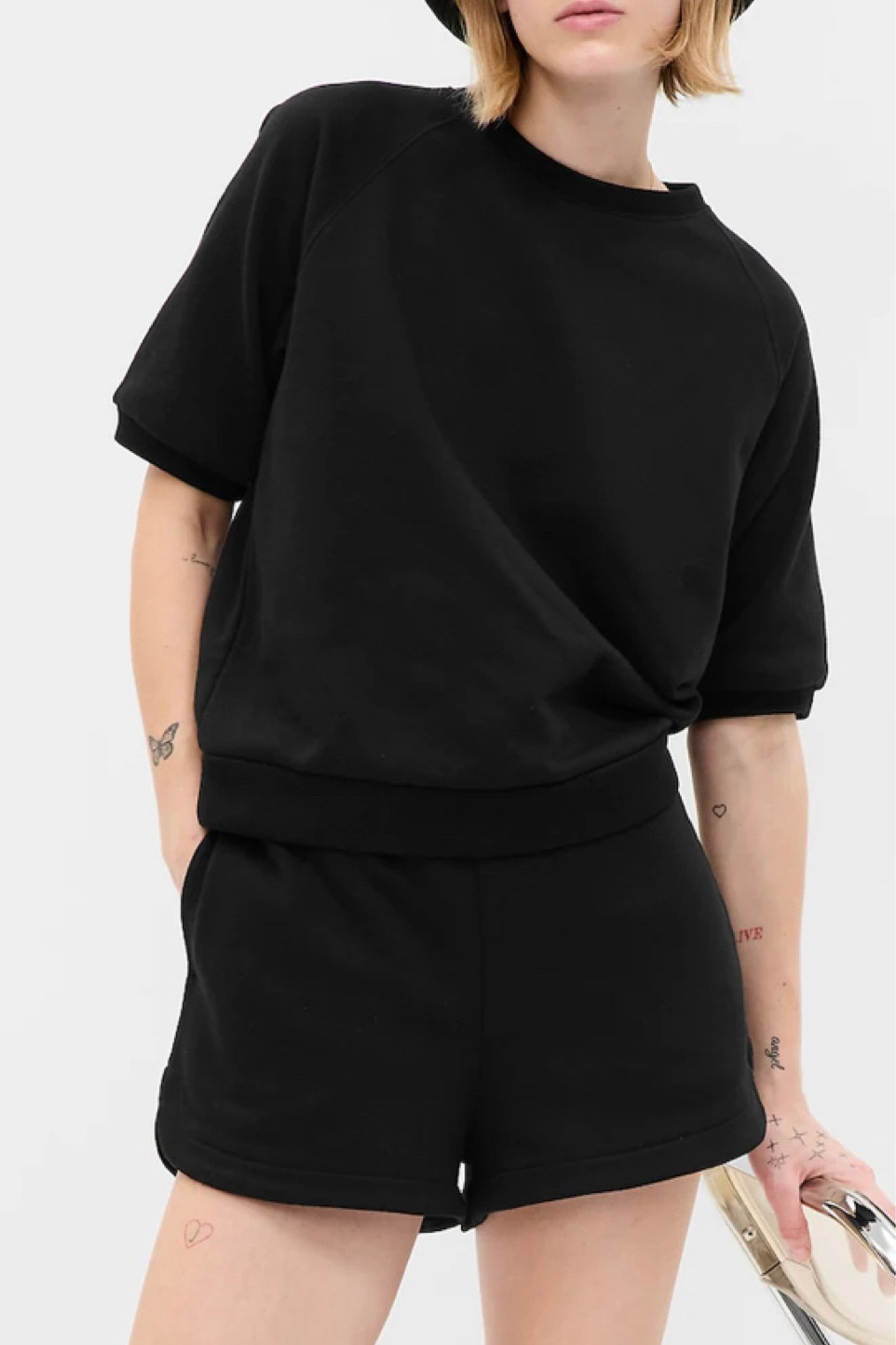 Living in these lounge sweat sets, cozy home style, every day lounge wear, comfortable sweatshirt and shorts on sale for $15!

#LTKunder50 #LTKsalealert #LTKfit
