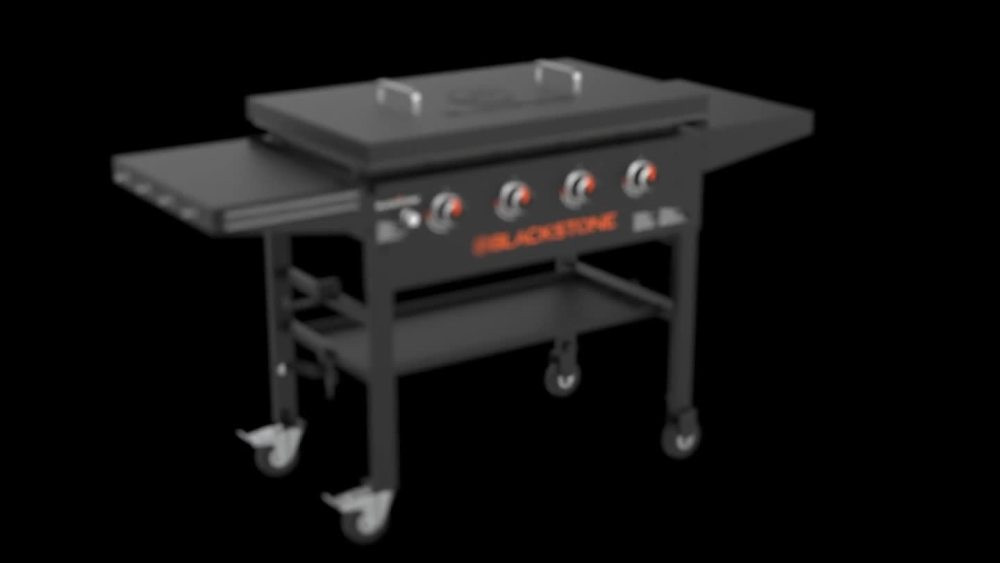 Blackstone 4-Burner 36" Griddle Cooking Station with Hard Cover | Walmart (US)