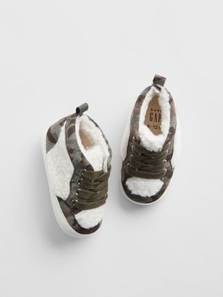 Baby Sherpa Hi-Top Sneakers | Gap (US)