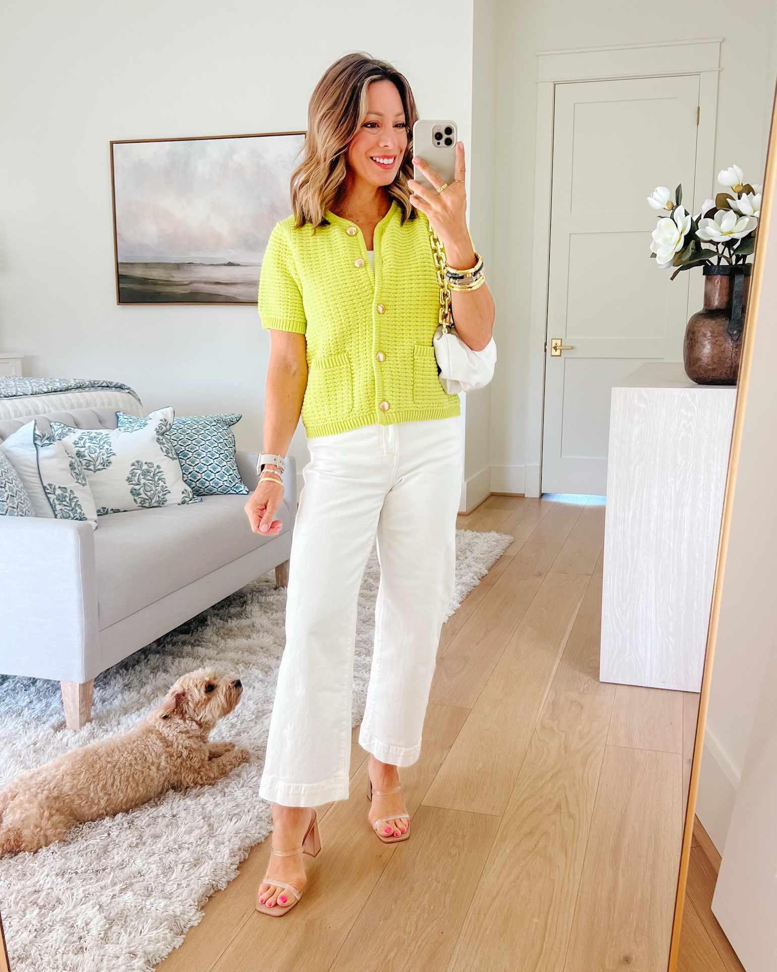 Fun and vibrant cardigan from Walmart 🍋‍🟩

Cardigan Fit: I’m wearing an XS

Jeans Fit: I’m wearing a 24

#LTKPetite #LTKFindsUnder50 #LTKStyleTip