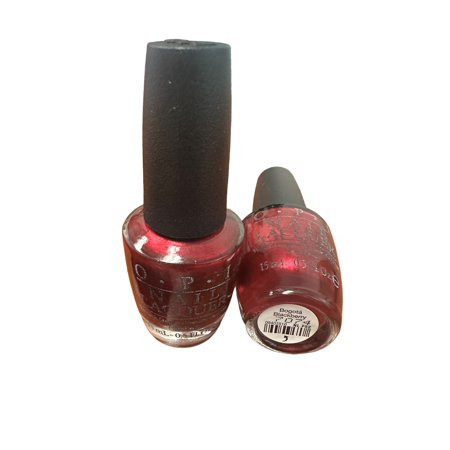 OPI Nail Lacquer Bogota Blackberry 0.5 oz Red Polish ProWide Brush Streak-Free | Walmart (US)