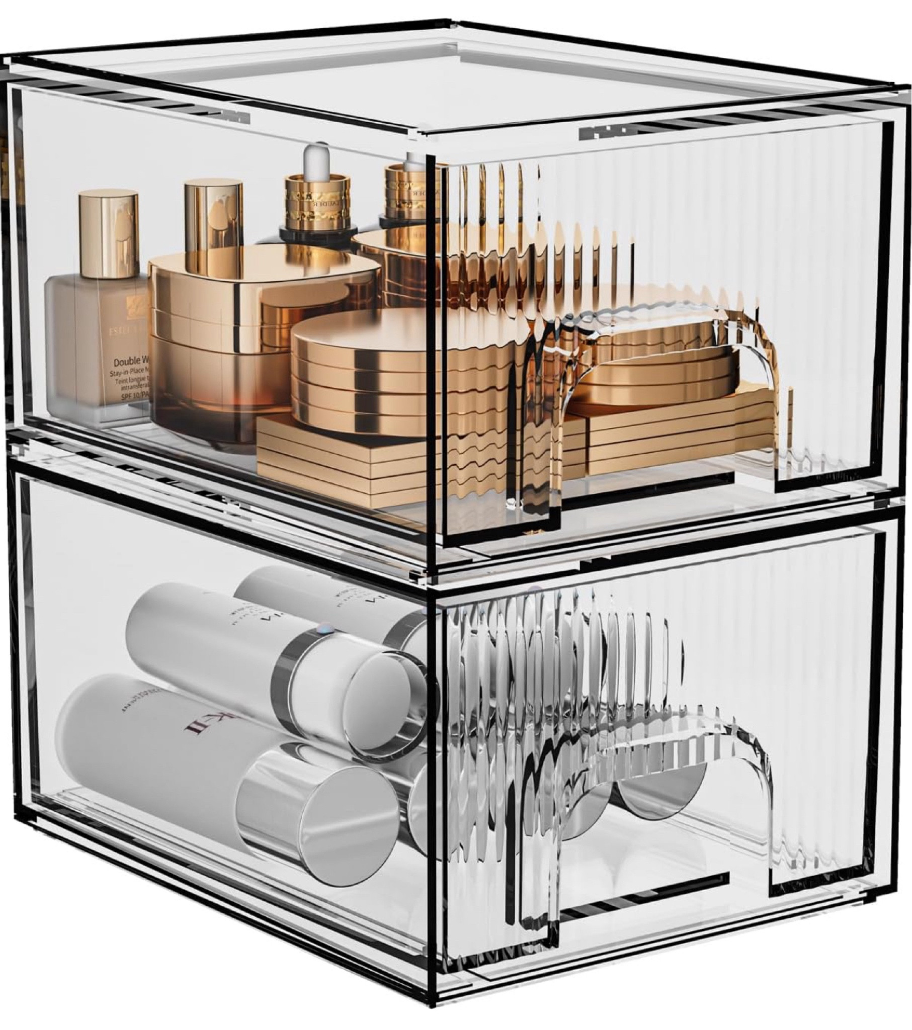 13% off 🎉

ZHIAI 2 Piece Set Stackable Makeup Organizer Drawers, Plastic Bathroom Organizer, Cosmetic Storage Box for Vanity, Undersink, Skincare, Kitchen Cabinets, Pantry Organization

#LTKbeauty #LTKstyletip #LTKsalealert