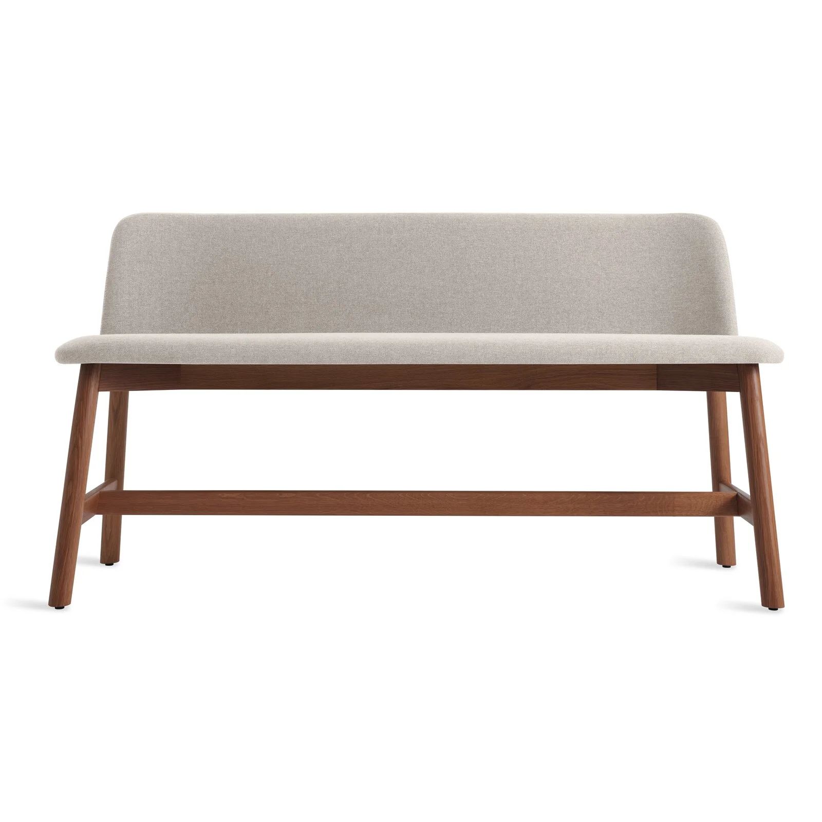 Chip Upholstered Bench, Overall: 27" H x 50" W x 19" D, Seat Height - Floor to Seat: 19" - Walmar... | Walmart (US)