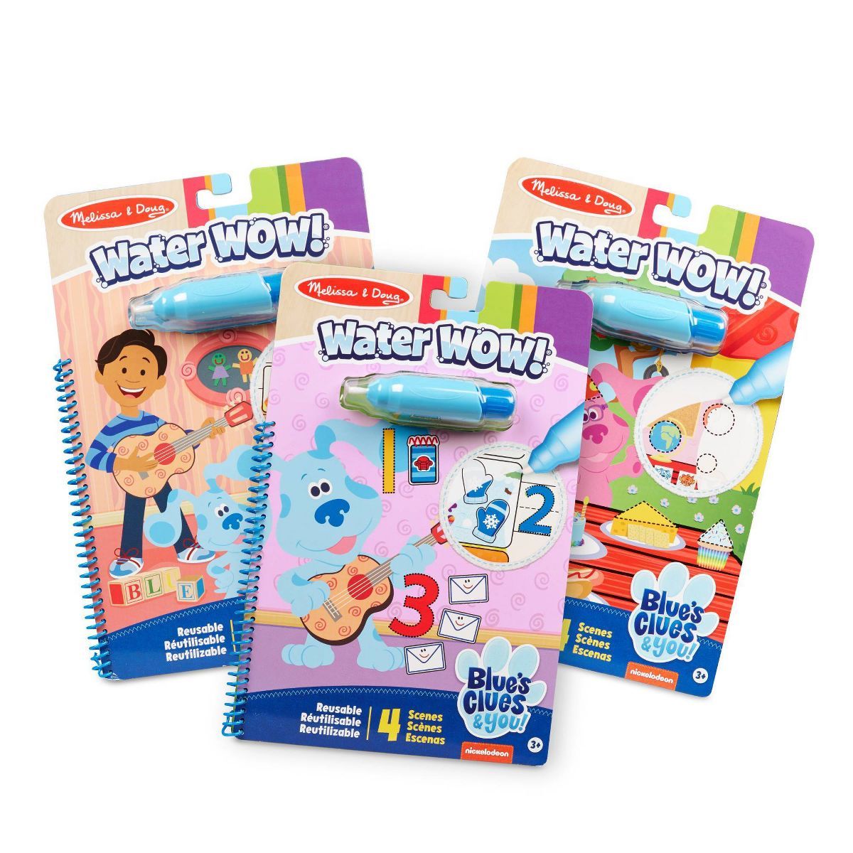 Melissa & Doug Blues Clues & You! Water Wow Bundle | Target