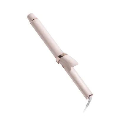T3 SinglePass Curl 1.25 Inch Ceramic Extralong Barrel Curling Iron in White at Nordstrom | Nordstrom