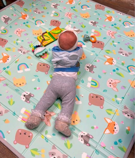 A travel play mat is definitely something to add to your baby registry! I got this cute play mat from Amazon for my baby girl. Baby accessories. Amazon baby. Maternity  

#LTKfindsunder50 #LTKbaby #LTKtravel