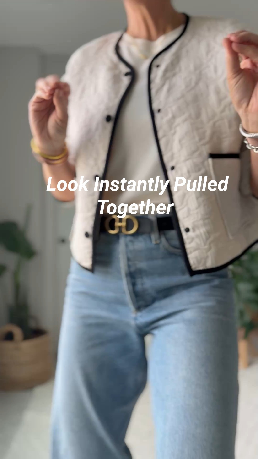 Look instantly pull together in this denim outfit with a embroidered jacket, basic tea, great pair of jeans, ballet flats

#LTKSaleAlert #LTKSeasonal #LTKOver40