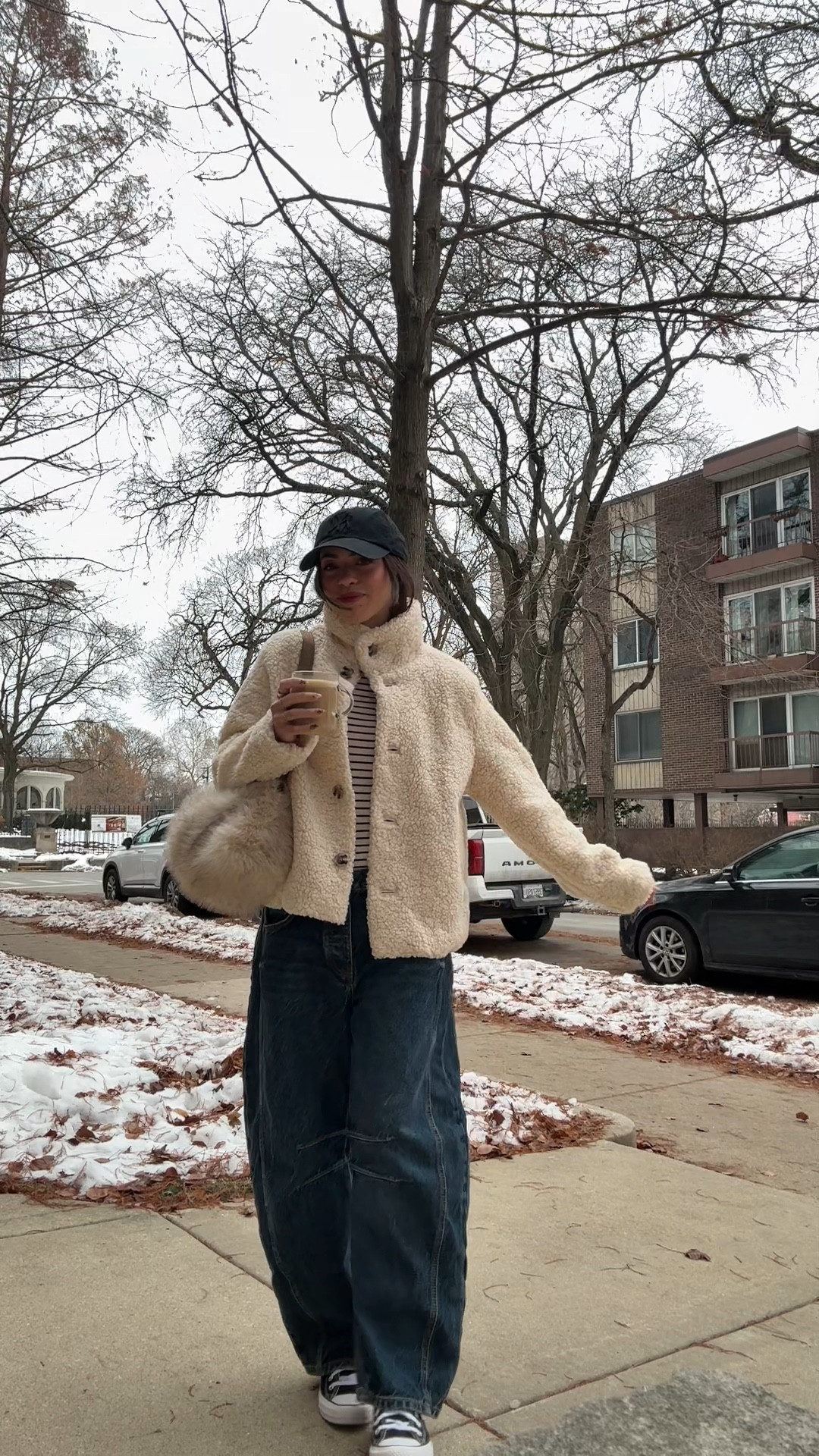 Wearing a small in the jacket and 25 in the jeans! ❄️ linked similar options ♥️

#LTKPetite #LTKootd #LTKHoliday