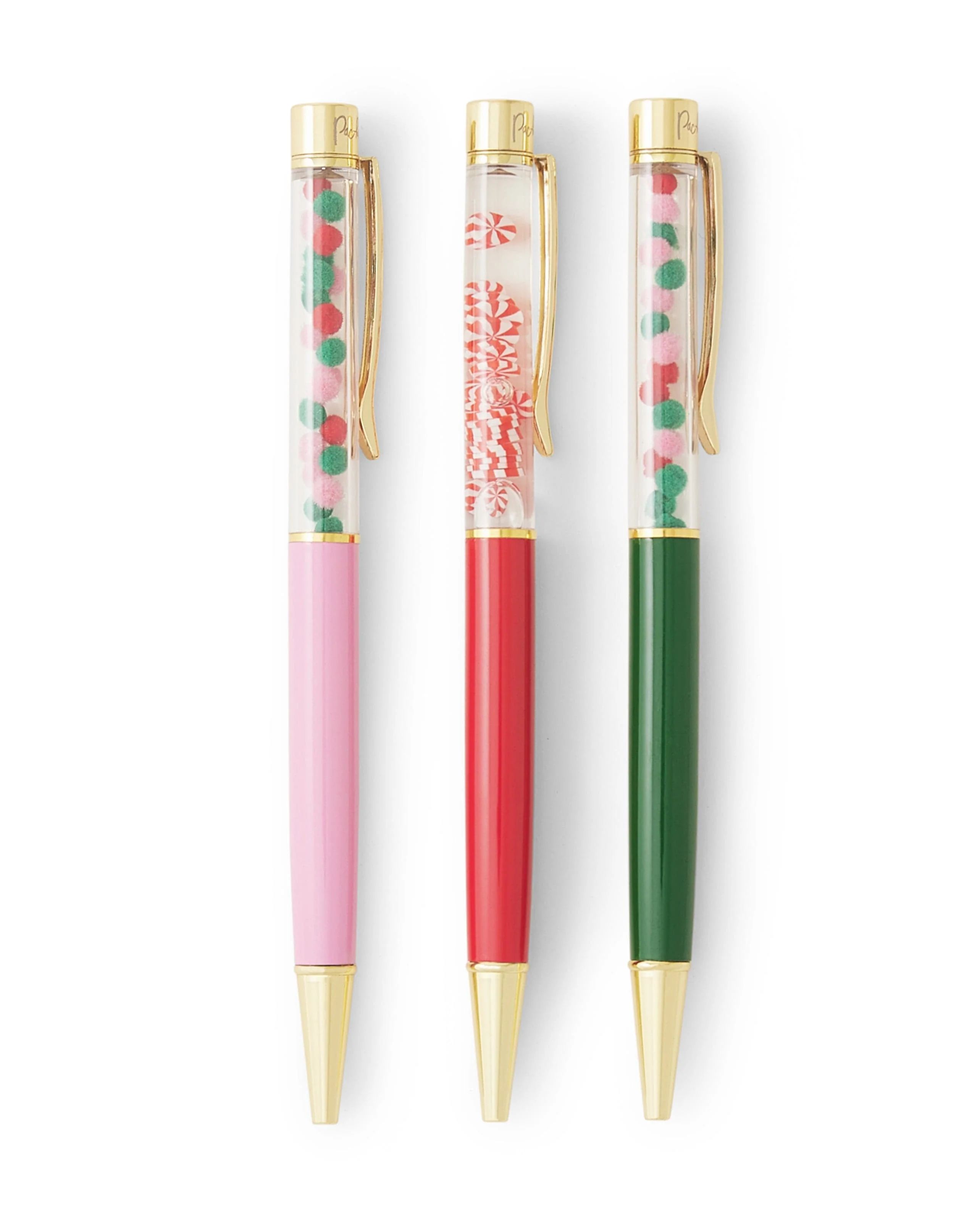 Letters to Santa Confetti Pen Set- Black Ink | Packed Party