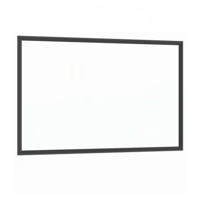 Oversized Modern Rectangle Bathroom Mirror with Aluminum Frame, Suitable for Bathroom, Living Room, Bedroom, Vertical or Horizontal Wall Mounting | Wayfair North America