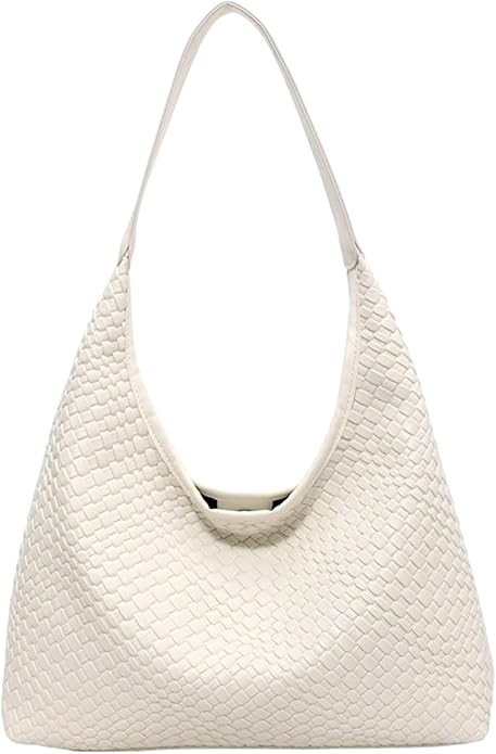 2025 Leather Tote Bag for Women Top-handle Shoulder Bag, Hobo Bags Large Capacity Soft Vegan Cros... | Amazon (US)