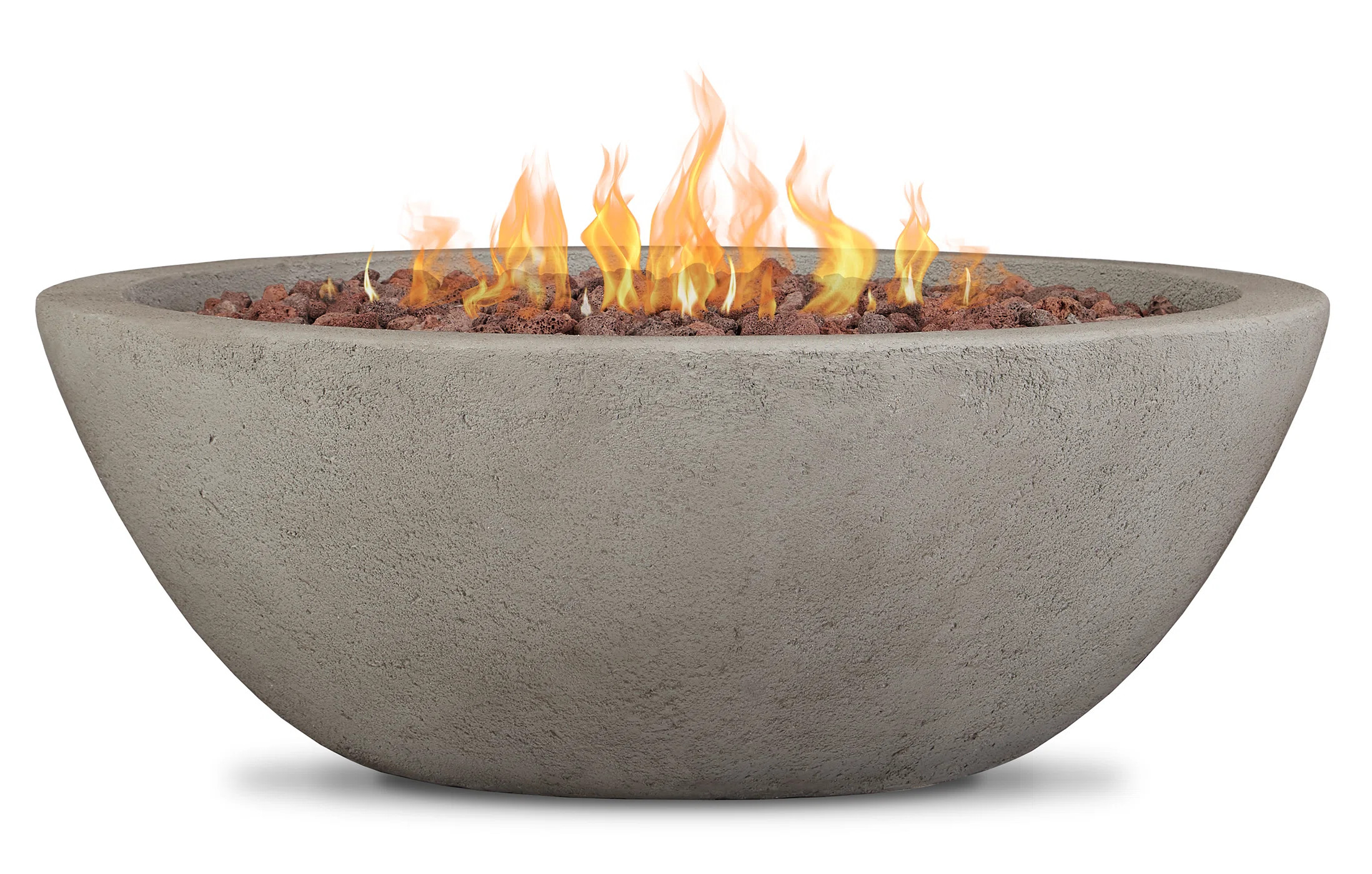 RIVERSIDE Propane Fire Bowl with Natural Gas Conversion Kit by Real Flame | Wayfair North America
