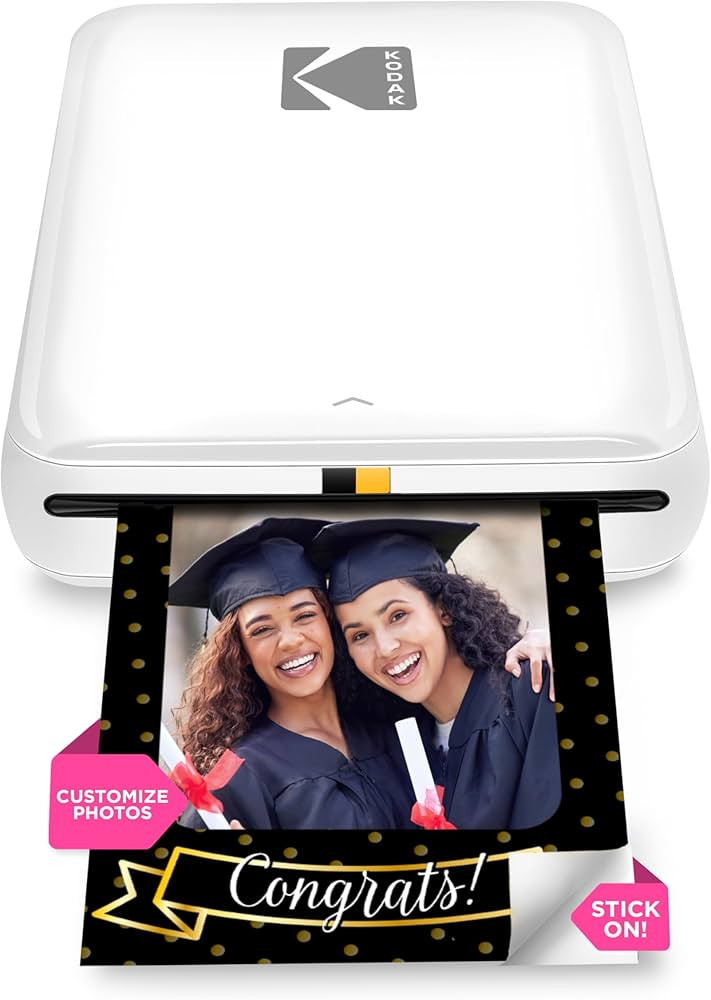 KODAK Step Instant Smartphone Photo Printer - Portable Mini Color Wireless Mobile Printer - Zink ... | Amazon (US)