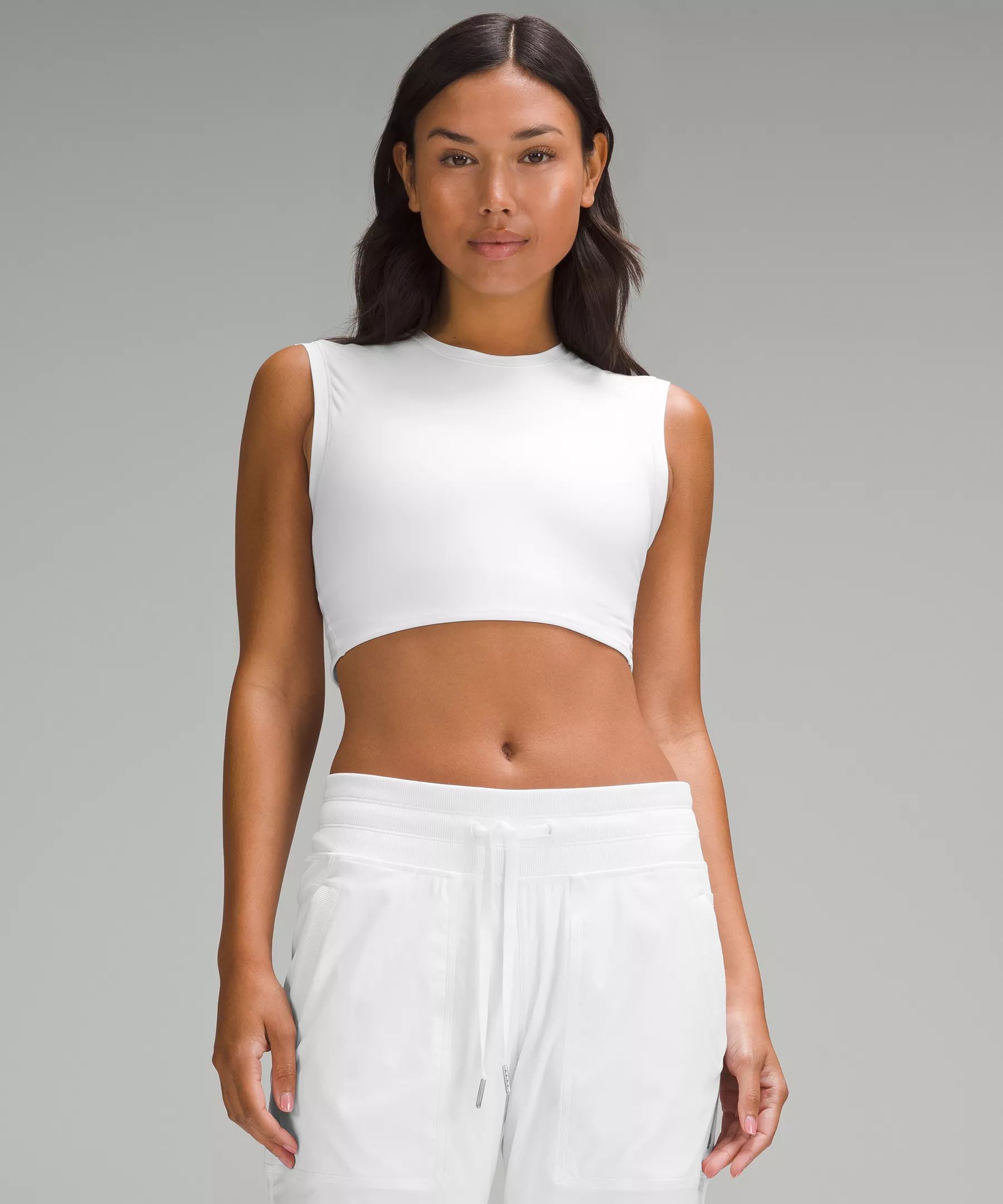 Wundermost Ultra-Soft Nulu Super-Cropped Tank Top | Lululemon (US)