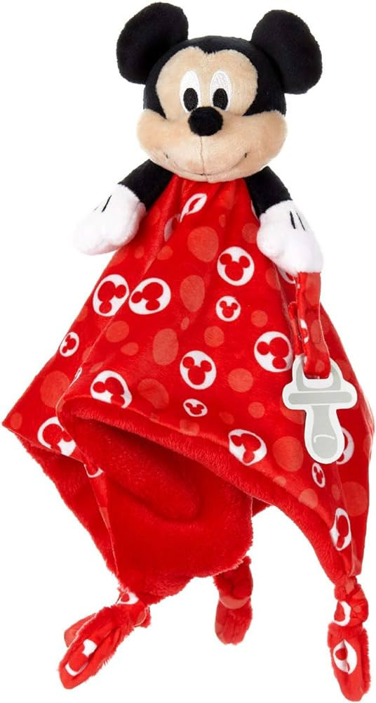 KIDS PREFERRED Disney Baby Mickey Mouse Plush Stuffed Animal Snuggler Lovey Security Blanket 13.1... | Amazon (US)